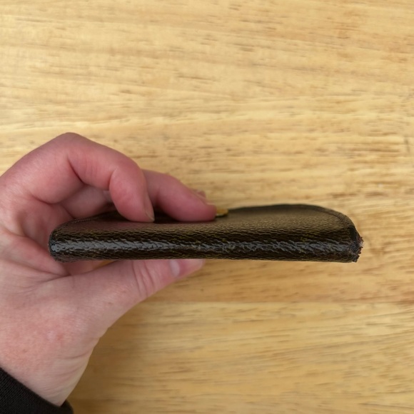 Louis Vuitton Brown Monogram Coin Pouch Change Purse Vintage - Picture 6 of 15